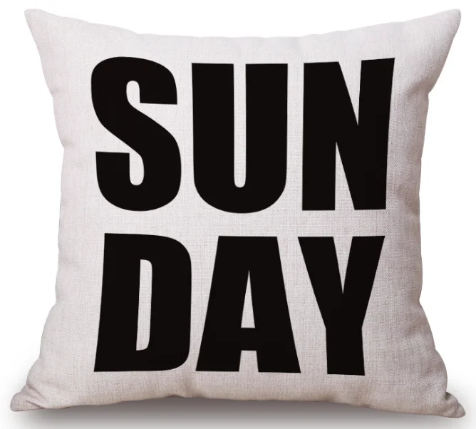 Sun Day Sweet Home Dream is Everything, наволочка для тела, льняная наволочка для кровати, наволочка для дивана, подушка для сиденья, украшение для дома