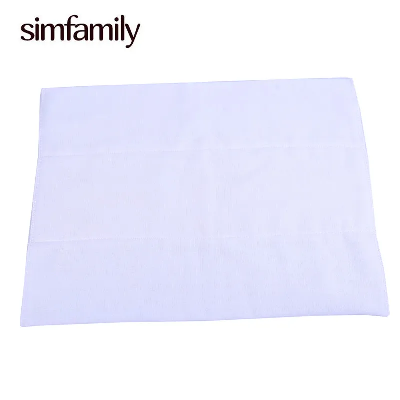 [Simfamily] 4x6x4 слоя многоразового использования хлопок марля Prefold Ткань Ddiaper супер абсорбент используется с пеленки крышка