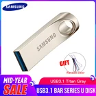 SAMSUNG 32G 64G 128G USB 3,1 Металлический Мини-накопитель Флешка карта памяти флэш-накопитель USB U диск классный подарок