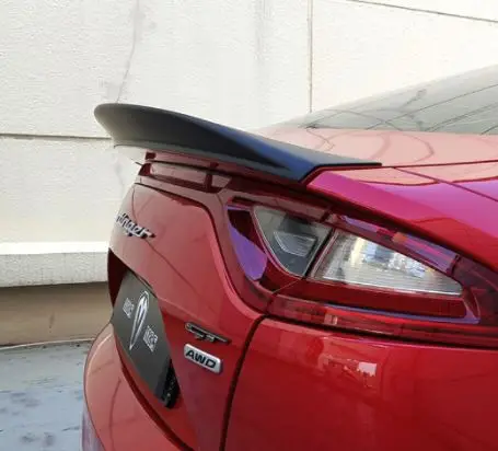 Для Kia Stinger Тип G Стекловолокно Задний спойлер FRP стекловолокно Багажник крыло губы Bootlid сплиттер тюнинг тела комплект Дрифт гоночная отделка