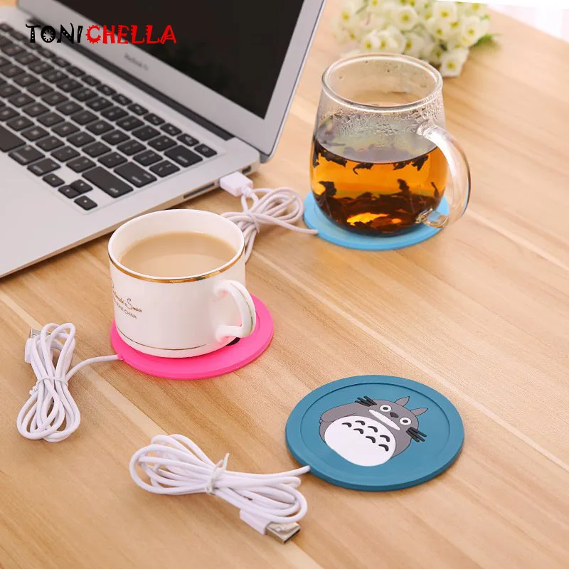 

Baby Cartoon Bottle Heating USB Infant Feeding Warm Cup Cute Cartoon Silicone Heater Coffee Hot Beverage Drink Coaster CL5605