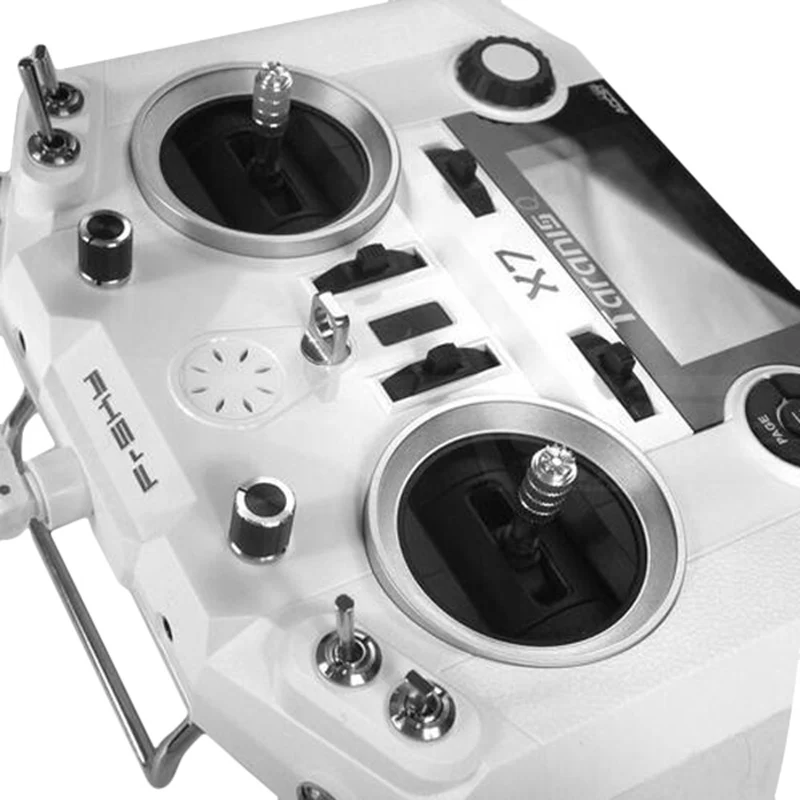 Новинка Лидер продаж передатчик FrSky ACCST Taranis Q X7 2 4 ГГц 16CH Черный Белый Синий