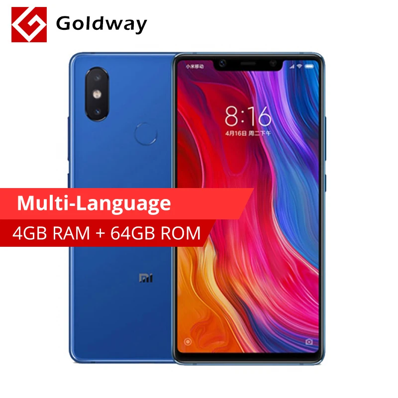 Оригинальный смартфон Xiaomi mi 8 SE 4 ГБ 64 5 88 дюймов 18 7: 9 полный экран Восьмиядерный