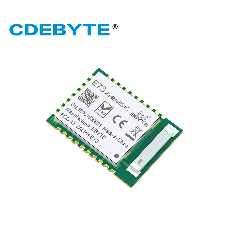 10 шт./лот, скандинавские nRF52840 модульное Расстояние/Диапазон Bluetooth 5 E73-2G4M08S1C ble 5,0 nrf52 nrf52840 передатчик и приемник