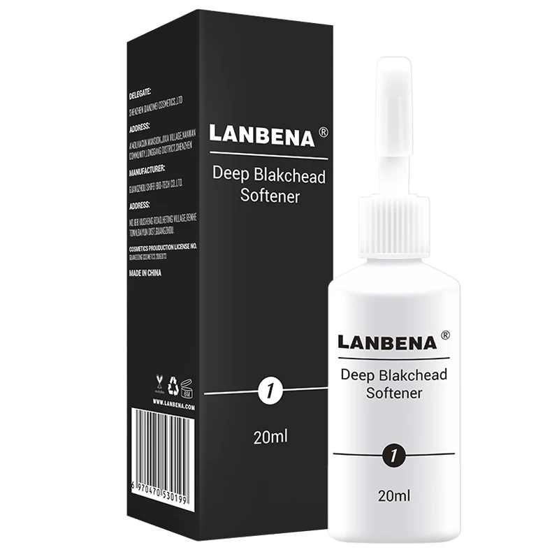 LANBENA Deep BlackHead смягчитель T-зоновый уход очиститель угрей жидкость акне усадка поры