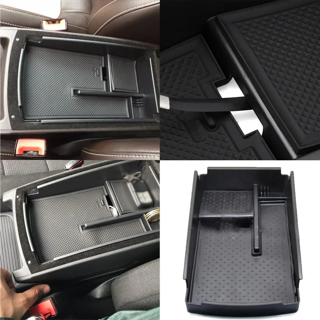 Автомобиль Подлокотник ящик для хранения Контейнер держатель лотка VW Volkswagen CC Passat