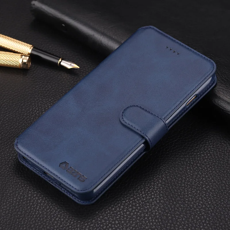 Чехол для Samsung Galaxy A30 A40 A50 A60 A70 A80 A90 Роскошный кожаный бумажник с отделением карт