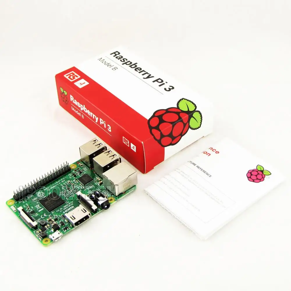RS версия (сделано в Великобритании): оригинальный Raspberry Pi 3 модели B 1 ГБ LPDDR2 BCM2837 Quad