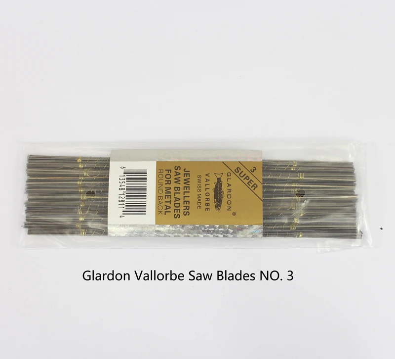 Glardon Vallorbe 3 Glardon Vallorbe пилы 0/0-8/0 ювелирные пилы швейцарские пилы ювелирные инструменты и оборудование ювелирные изделия инструменты - Цвет: Glardon Vallorbe 3