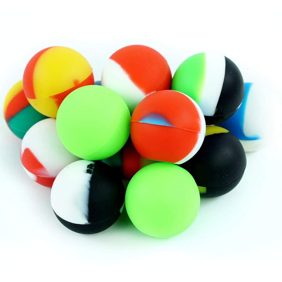 

50PCS 5.6ML the small ball non-stick silicone wax container concentrate ball shape