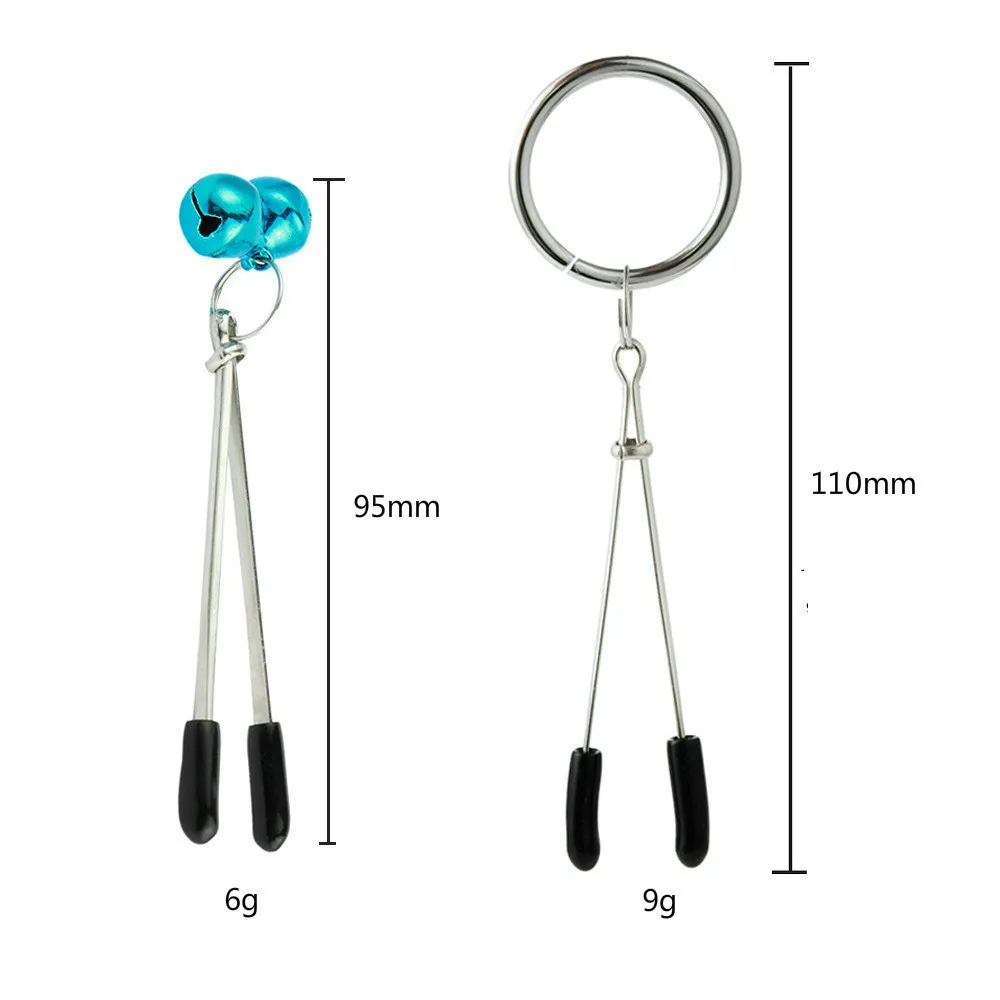 Женские зажимы для сосков из нержавеющей стали металлическая цепочка БДСМ