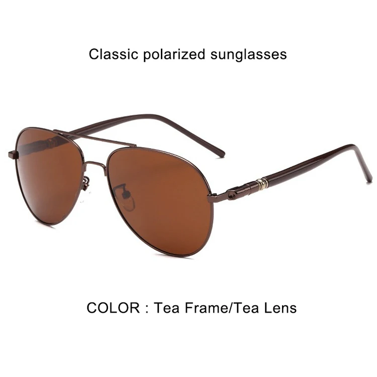 209Polarized-4 Psacss, классические фотохромные солнцезащитные очки пилота для мужчин, для вождения, прозрачные, поляризационные линзы, солнцезащитные очки, мужские, Ретро стиль, брендовые, солнцезащитные очки Oculos UV - Цвет линз: 209Polarized-4