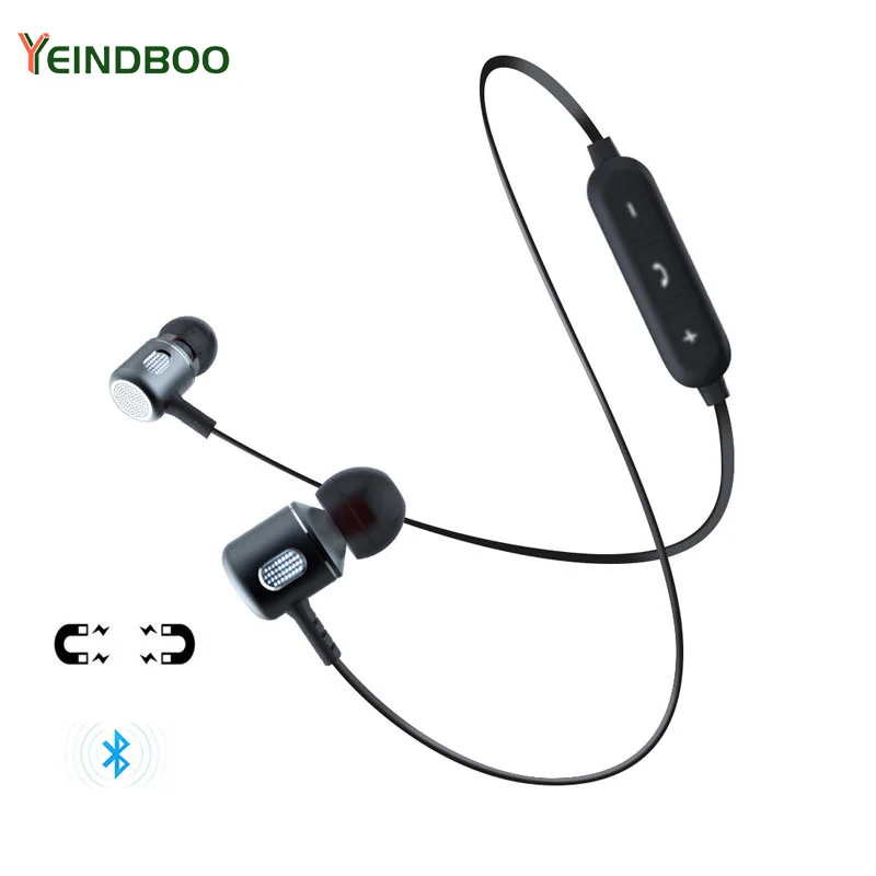 YEINDBOO Bluetooth гарнитура с супер басами в ухо Bluetooth наушники беспроводные наушники с микрофоном для мобильного телефона Спортивная гарнитура