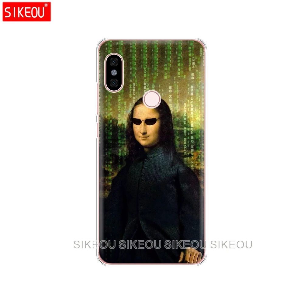 Силиконовый чехол для телефона Xiaomi redmi 5 4 1s 2 3 3s pro PLUS note 4X 4A 5A mona lisa|Бамперы| |
