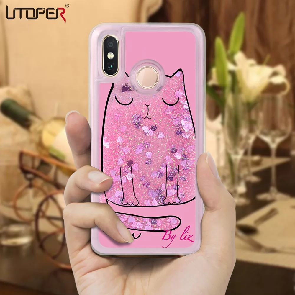 UTOPER для Xiaomi Redmi Note 5 Pro Чехол мода Единорог жидкий Cover 5A Xiomi плюс чехол редми Fundas |