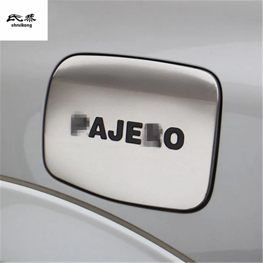 1 шт. декоративная крышка из нержавеющей стали для топливного бака Mitsubishi Pajero 2013-2018