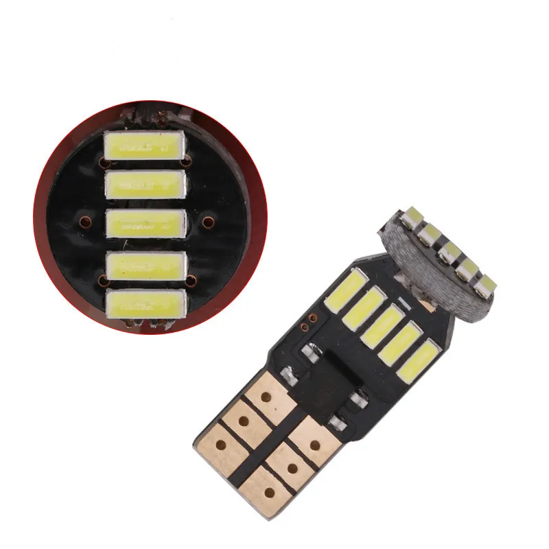 BRIDAY 2 шт. T10 501 194 W5W светодиодный 4014 15 Smd Светодиодная лампа с can-шиной автомобиля