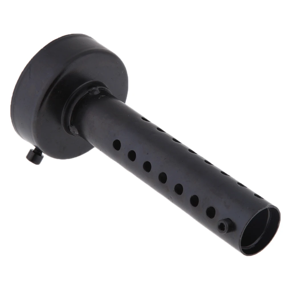 60 мм черный мотоцикл выхлопной может глушитель из нержавеющей стали вставить