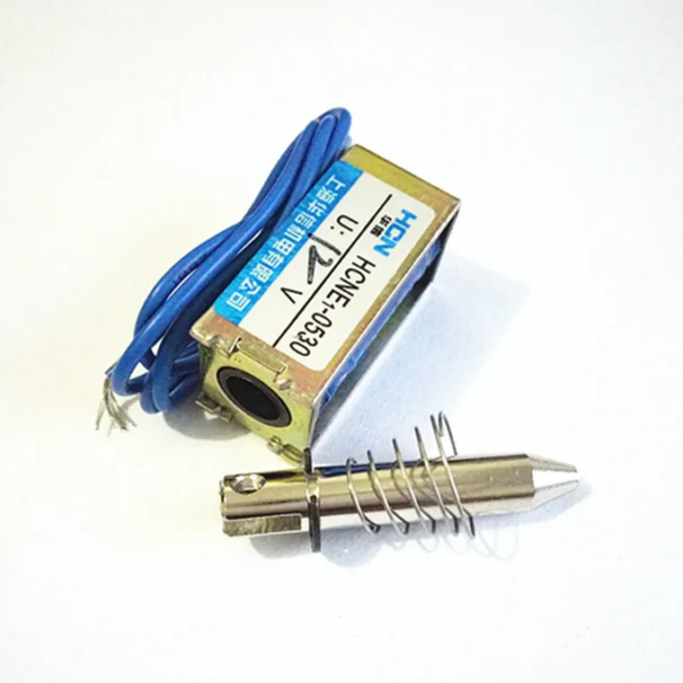 12VDC /24VDC 10mm tensile 5N Force Open Frame Solenoid Electromagnet HCNE1-0530 | Обустройство дома