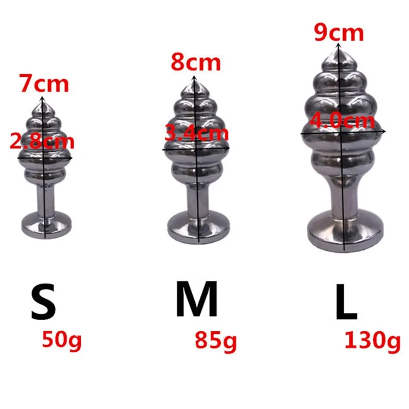 Анальная пробка из нержавеющей стали лисий хвост анус расширители белый розовый