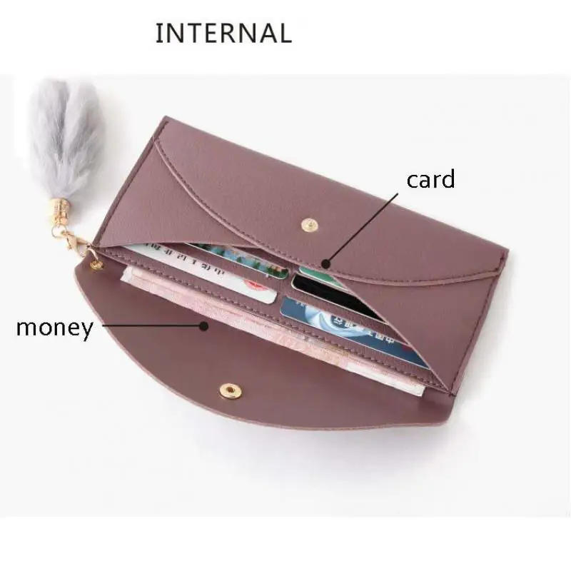 

Women Long Soft PU Leather Wallet Card Purse Female Bags Clutch Wallets Handbag