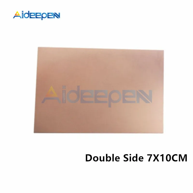 7X10CM double side 5 шт./лот 7x10 см/10x15 см FR4 Медь Многослойные Плакированные листы цепи - Цвет: 7X10CM double side