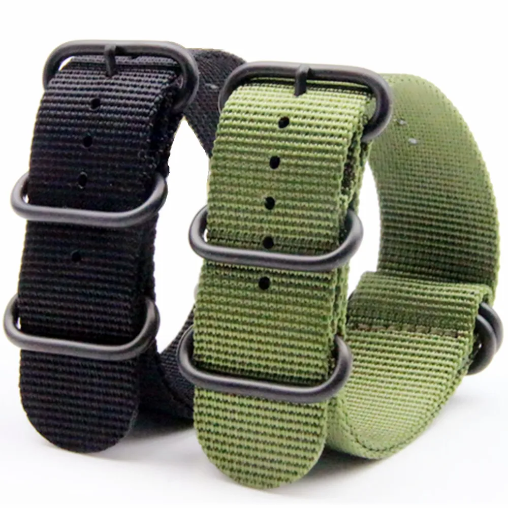 

26MM Sport Style Men Watch Band Watchstrap Bracelet Replacement For Garmin Fenix3 Fenix 3 Smart Watch Zulu Canvas Nylon Strap