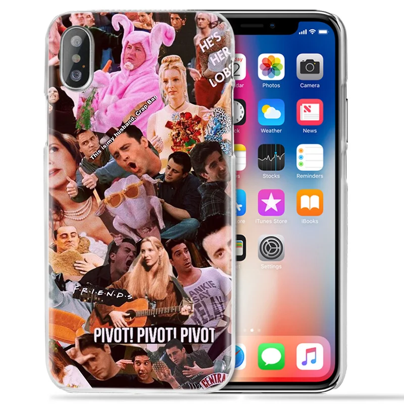 Чехол Friends TV Show для iPhone 12 Mini XS Max XR X 10 7 7S 8 6 6S Plus 5S SE 5 11Pro Роскошный чехол жесткий