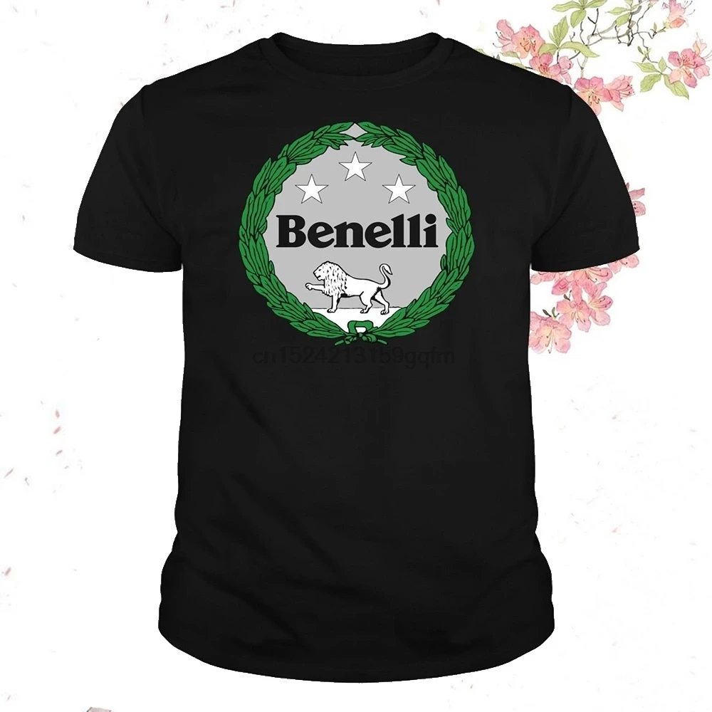 Мужские хлопковые футболки MOTOCICISMO BENELLI ITALIA DESDE 1911 TRK 502 LIN Dm030|Мужские футболки| |