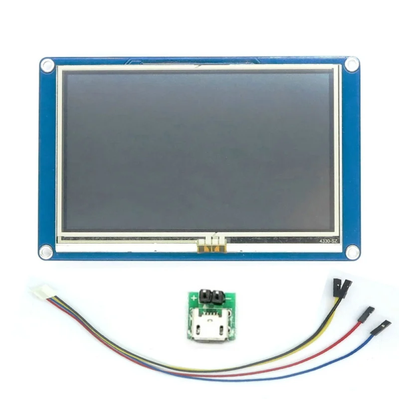 ЖК модуль Nextion 4 3 &quotTFT с сенсорным экраном 480x272 HMI сенсорная панель для Arduino Raspberry Pi A