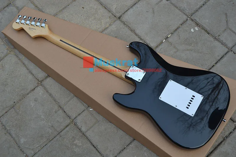 Электрогитара ST The sunset цвет красный жемчуг guard 6 струн гитара