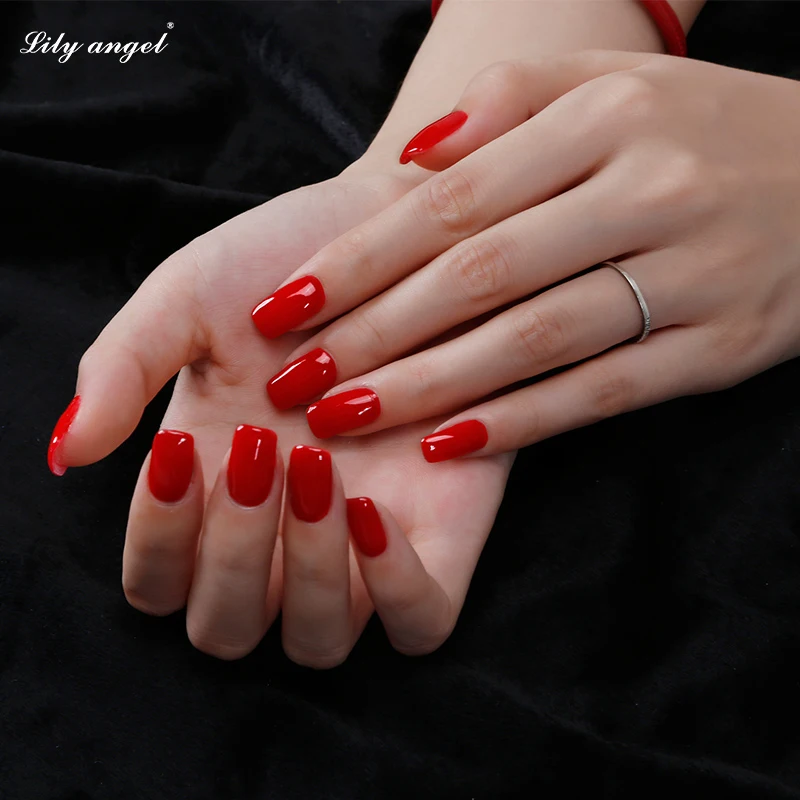 Lily angel 15 мл УФ-гель для ногтей УФ-лампа требуется замачивать верниш Полупостоянный Гель-лак для ногтей NO.49-72