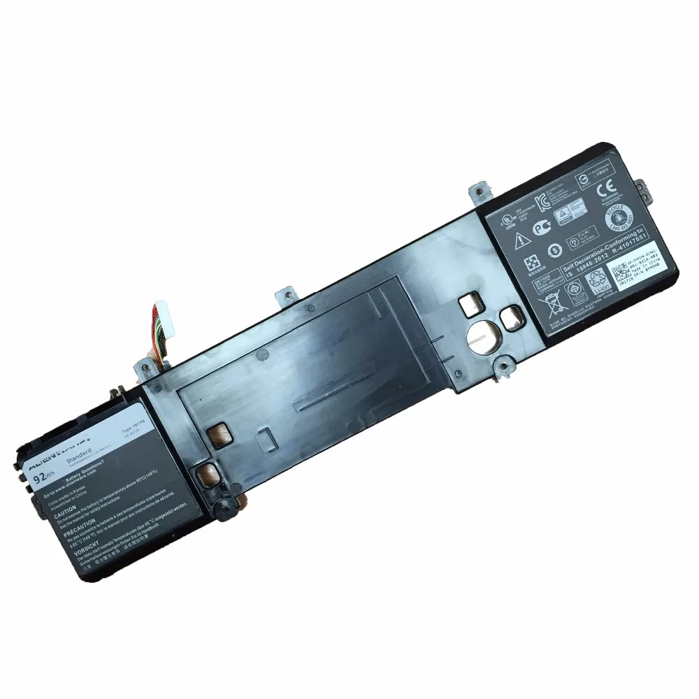 Новый оригинальный аккумулятор 14 8 в 92WH 191YN для ноутбука DELL Alienware 15 R1 R2