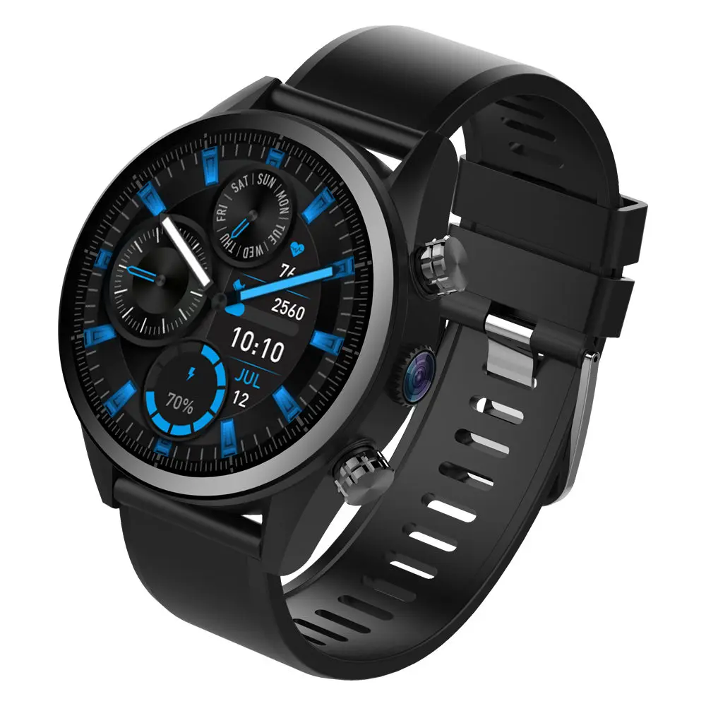 KINGWEAR KC05 Android SmartWatch телефон 1 ГБ 16 мониторинг сердечного ритма 8.0Mp камера MP3 плеер gps