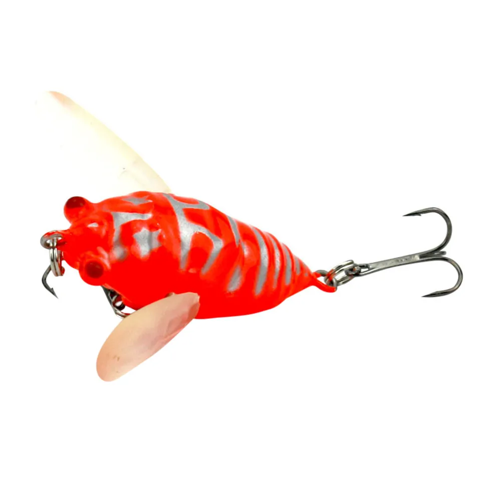 55mm fishing lure blanks unpainted Cicada Minnow Fishing Lure Hard Tackle Bait Hook Bass Crankbit Accessory | Спорт и развлечения