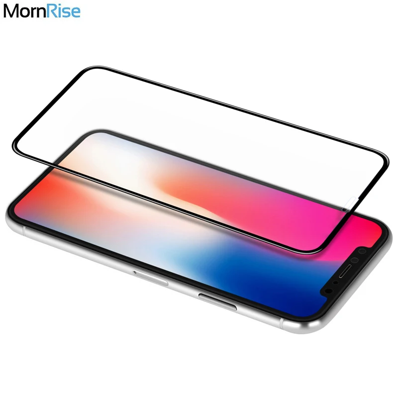 Полное покрытие закаленное стекло пленка для iPhone XR X XS Max защита экрана Защитное стекло для iPhone 11 Pro Защита 9H
