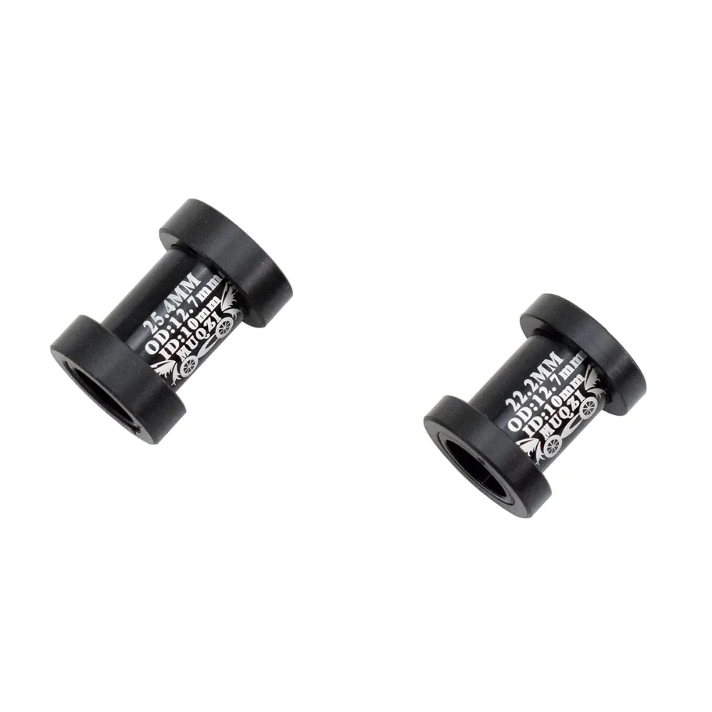 Lightweight AL 7075 Alloy Mountain Bike Rear Shock Absorber Bushing Bicycle Adapter Sleeve Shim 12/12.7x8/10mm Cycle Accessories |