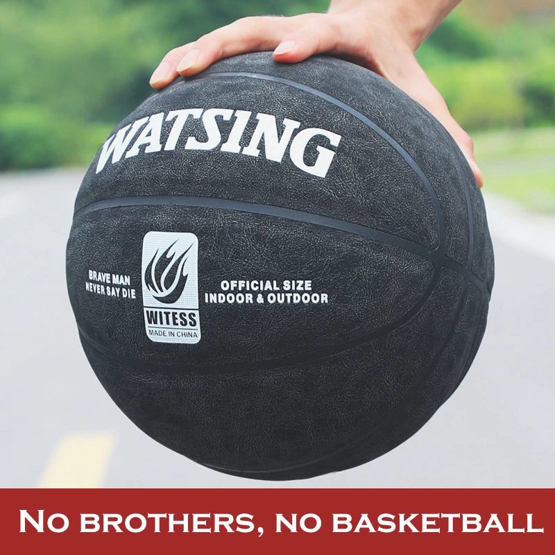 Лидер продаж уличный баскетбольный мяч, Размеры 7, для улицы и помещения, профессиональный баскетбольный спортивный мяч, бесплатно с сетчат...