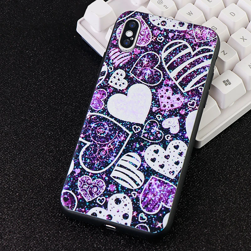 Fashion Hollow Phone Cases for iPhone 6s 7 8 Plus X XS MAX XR Lace Floral Soft TPU Silicone Fitted Cell Back Covers Accessories | Мобильные