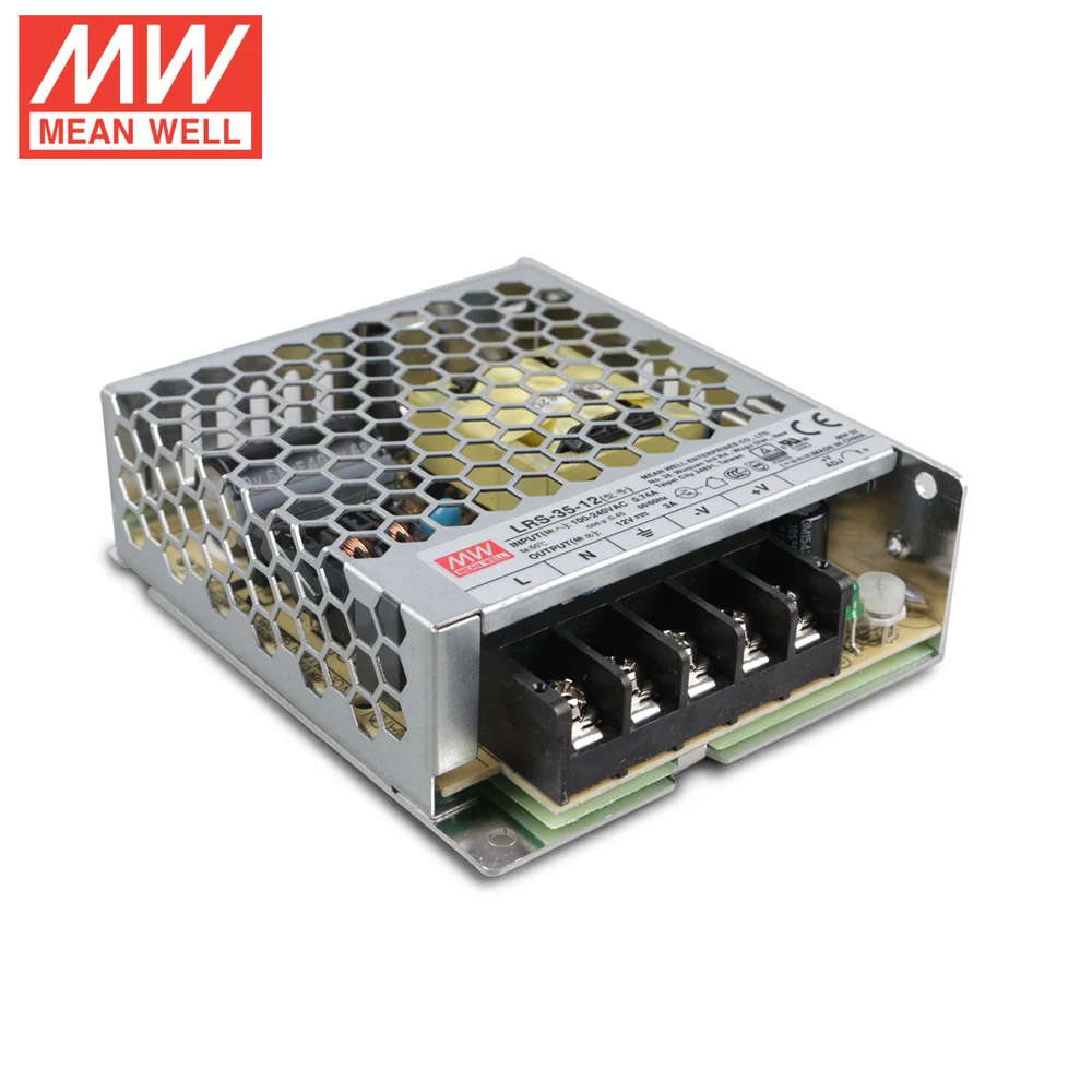 Тайваньская компания Mean Well 12V3A LRS 35 12 Вт импульсный источник питания светодиодный
