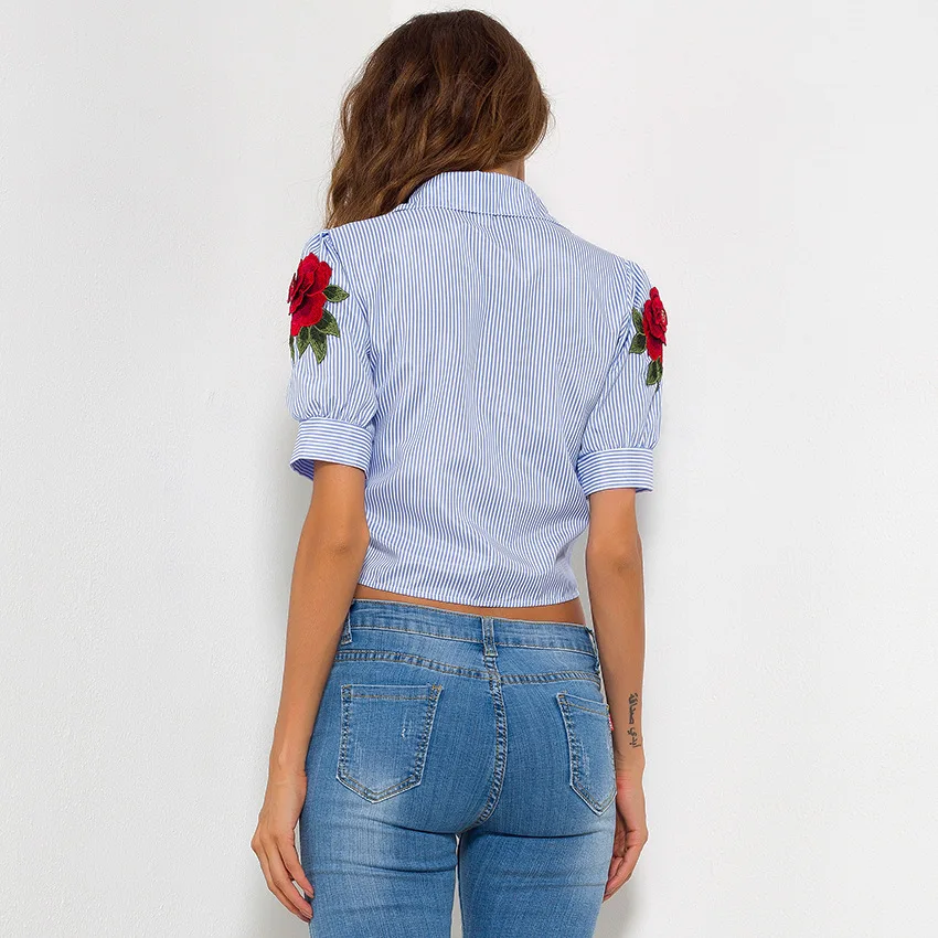 S M L XL XXL в европейском и американском стиле с короткими рукавами цветы вышитые