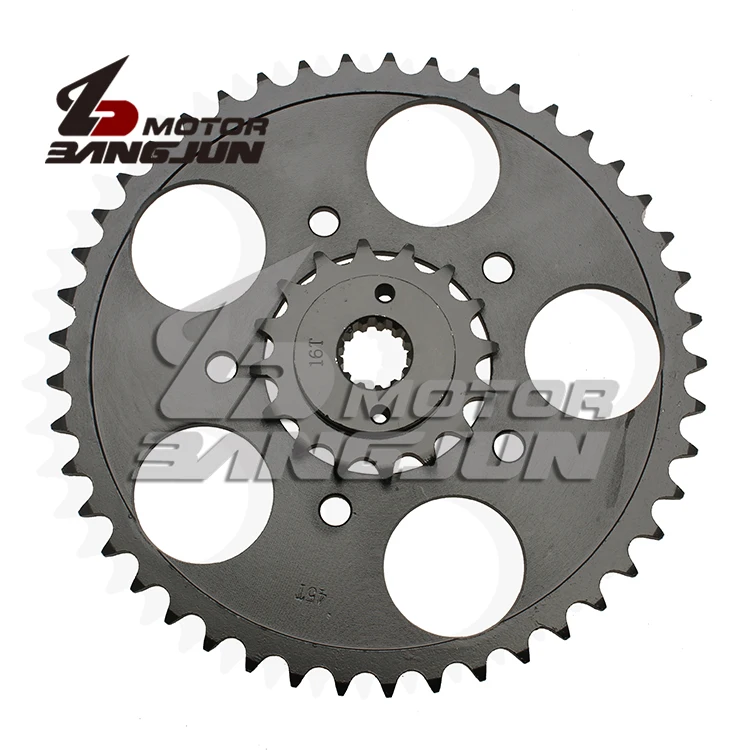 

For STEED 400 Wheel Gear Motorcycle Front & Rear Sprocket Geartransmission