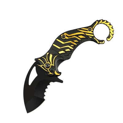 4 стиля орлиные глаза Karambits тактический нож 440 нержавеющая клинок в форме клешни крышка ручка карманный нож Средство для выживания на открытом воздухе подарок EDC - Цвет: yellow