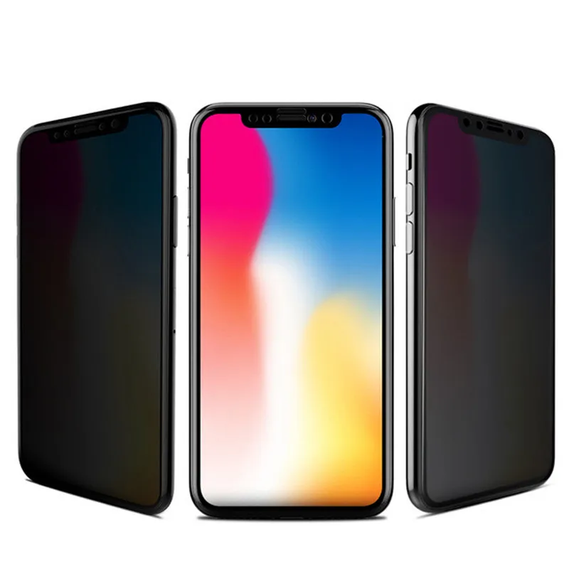 5 шт./лот 3D 9 H Full Cover взрывозащищенный Экран протектор для iPhone X 8