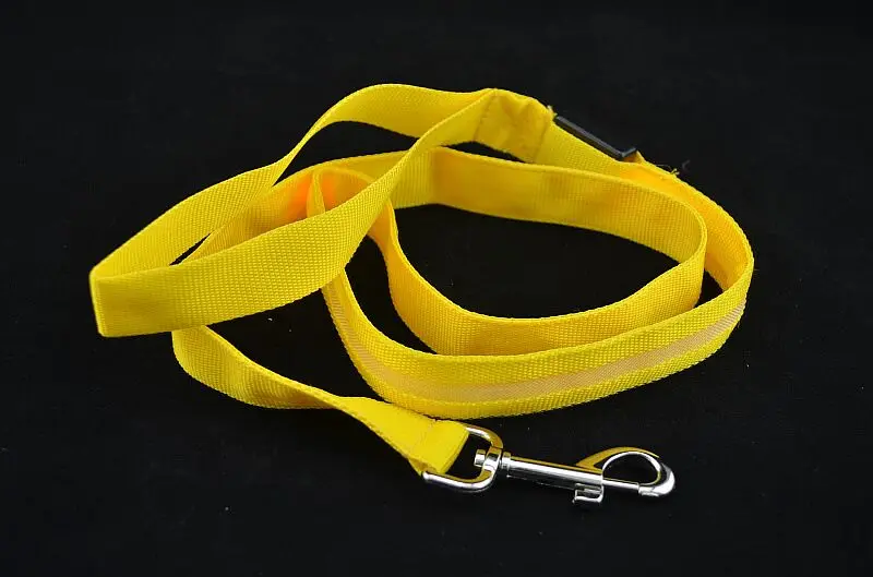 

D25 New Emitting light-emitting LED pet leash pet traction rope dog rope light emitting dog belts