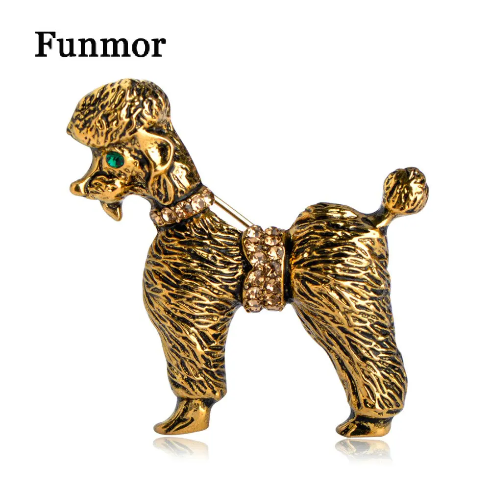 Женская винтажная брошка Funmor с зелеными глазами корсаж для животных подарок на