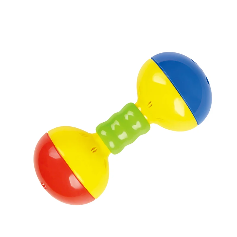 Детская игрушка погремушки колокола встряхивающие гантели телефон 0 12 месяцев|baby