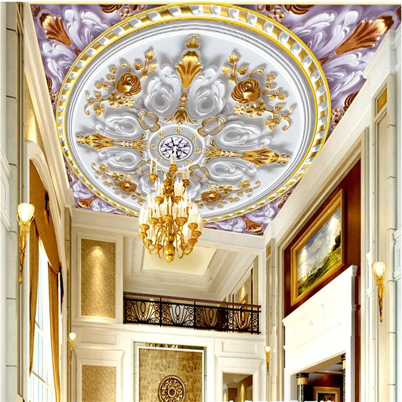 Wellyu 3D большие роскошные обои для гостиной спальни|3d mural|custom wallpaperwallpaper 3d |