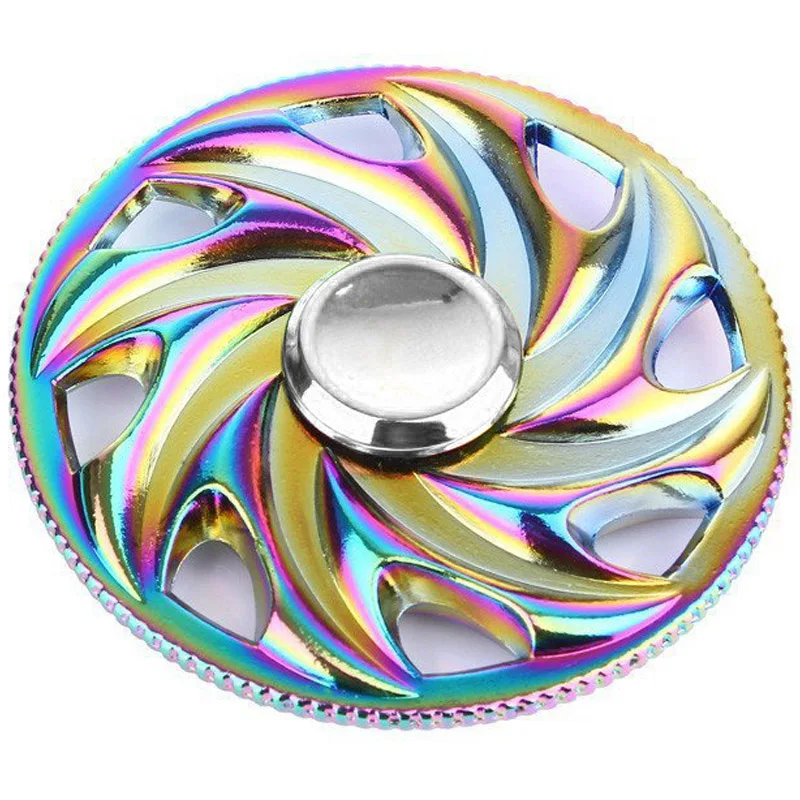 Круглый длительный срок спин анти-стресс пальцев GYRO fidget/пальцевой прядильный