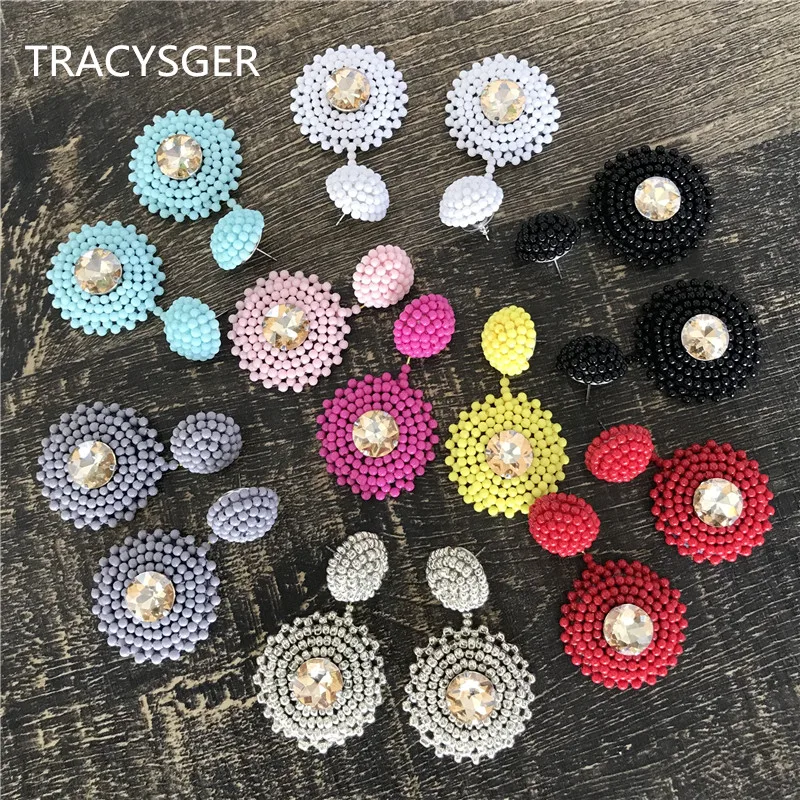 AD-ER30268/TRACYSGER/ручная работа плетеные бусины цвета шампанского | Украшения и